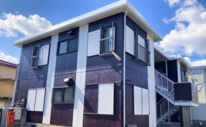 施工完了した建物
