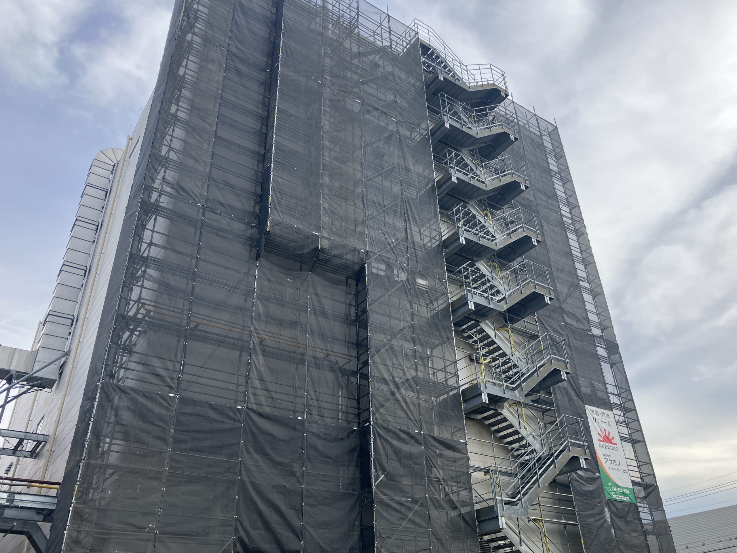外壁改修114（In progress）
