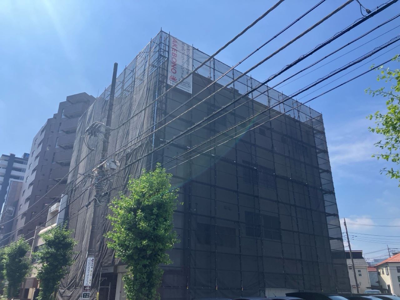 外壁改修145（In progress）