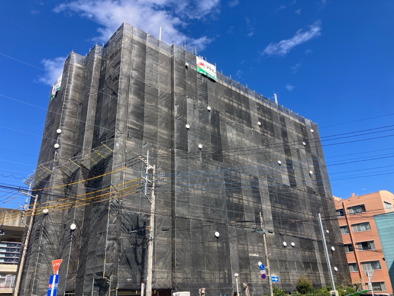 外壁改修143（In progress）