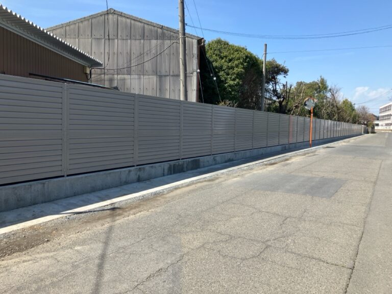 フェンス工事6